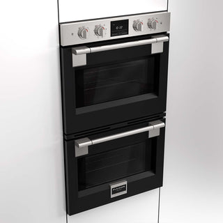 F6PDP30S1 30” BLACK VELVET PROFESSIONAL DOUBLE OVEN HORNO DOBLE ELÉCTRICO FULGOR Milano