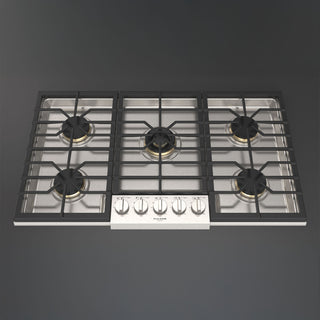 F6PGK365S1 36” PARRILLA DE SOBREPONER ITALIANA SOFIA PRO GAS COOKTOP FULGOR MILANO