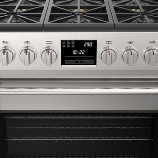 F6PDF366S1 36” DUAL FUEL PRO RANGE ESTUFA DE EMPOTRE ITALIANA FULGOR Milano