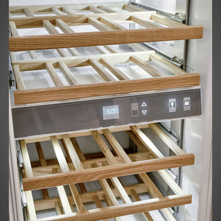 F7PBM36S2-L 24” ENFRIADOR DE VINO IZQUIERDO PANELABLE ITALIANO LADO IZQUIERDO FULGOR Milano BUILT-IN WINE CELLAR LEFT HINGE