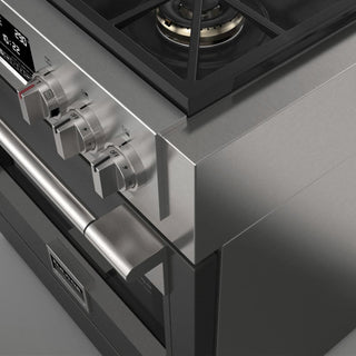 F6PDF304S1 30” DUAL FUEL PRO RANGE GAMA SOFIA PRO ESTUFA DE EMPOTRE ITALIANA FULGOR Milano