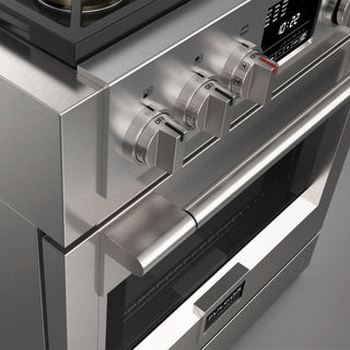 F6PDF304S1 30” DUAL FUEL PRO RANGE GAMA SOFIA PRO ESTUFA DE EMPOTRE ITALIANA FULGOR Milano