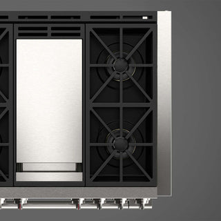 F6PDF364GS1 36” DUAL FUEL PRO RANGE WITH GRIDDLE ESTUFA DE EMPOTRE ITALIANA GAMA SOFIA PRO FULGOR Milano