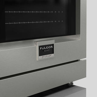 F6PDF486GS1 48” STAINLESS STEEL DUAL FUEL PRO RANGE GAMA SOFIA PRO ESTUFA DE EMPOTRE ITALIANA FULGOR Milano