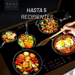 PARIN4-B NUUR PARRILLA INDUCCIÓN 4 ZONAS