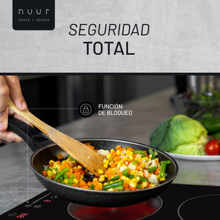 PARIN4-B NUUR PARRILLA INDUCCIÓN 4 ZONAS