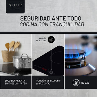 PARRILLA DE INDUCCIÓN 1 ZONA PARIN1 NUUR
