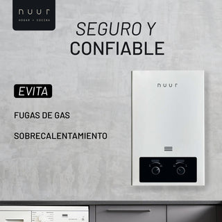 CALIN16LP / CALIN16NAT NUUR CALENTADOR DE AGUA INSTANTÁNEO 16L