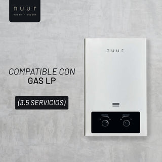 CALIN16LP / CALIN16NAT NUUR CALENTADOR DE AGUA INSTANTÁNEO 16L