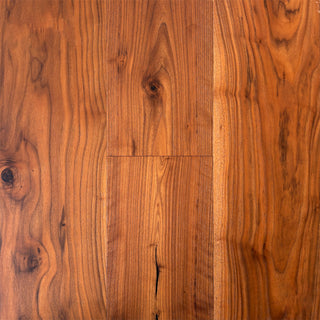 NOCE NOGAL AMERICANO PISO DE MADERA DE INGENIERÍA 10*19*1.2 75% PZAS. LARGAS