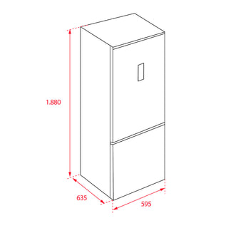 TOTAL NFL 346 SS REFRIGERADOR TEKA