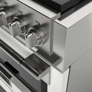 F6PDF364GS1 36” DUAL FUEL PRO RANGE WITH GRIDDLE ESTUFA DE EMPOTRE ITALIANA GAMA SOFIA PRO FULGOR Milano