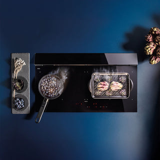Brera PARRILLA DE VITROCERAMICA CON EXTRACTOR FALMEC MADE IN ITALY