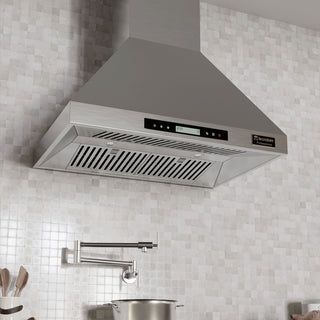 PWRH36 CAMPANA A PARED 90 CM LINEA PROFESIONAL MARCA TECNOLAM