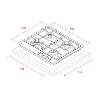 TOTAL GSC 75320 WBA IX TEKA GAS GRILL 