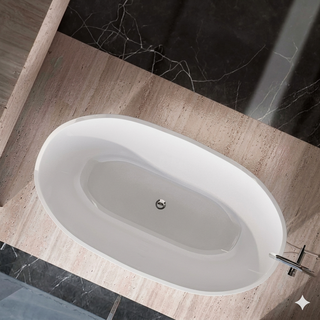 TINA FREESTANDING EDITION 100-07 AQUASPA WITHOUT HYDROMASSAGE (1.70*0.88 MTS) 