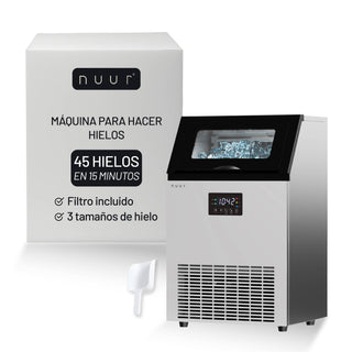 MÁQUINA DE HIELO 45KG HIEL45K NUUR