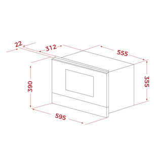 TOTAL MS 622 BIS L SA HORNO DE MICROONDAS TEKA