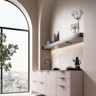 Shelf CAMPANA MODULAR PERSONALIZABLE A MURO 150 CM FALMEC MADE IN ITALY
