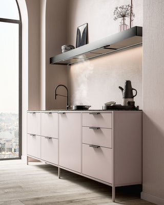 Shelf CAMPANA MODULAR PERSONALIZABLE A MURO 150 CM FALMEC MADE IN ITALY