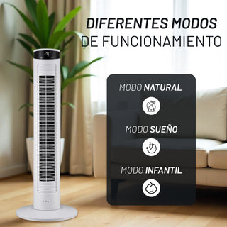 VENTILADOR DE TORRE CON 3 VELOCIDADES VENTI36TOR NUUR