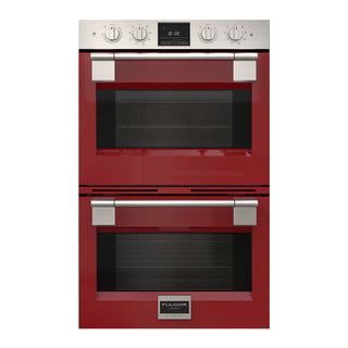 F6PDP30S1 30” VENETIAN RED PROFESSIONAL DOUBLE OVEN HORNO DOBLE ELÉCTRICO FULGOR Milano