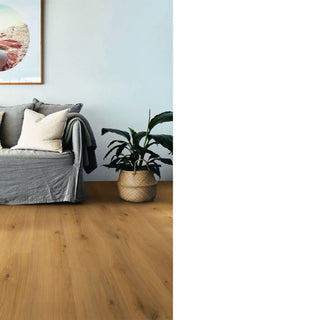 BLOND OAK ORI00409 VITALITY ORIGINAL PISO LAMINADO ESPESOR 7MM, EMPAQUE 10 TABLAS, DIMENSIONES 1261 X 192 X 7MM CAJAS DE 2.42 M2, CLASE AC4
