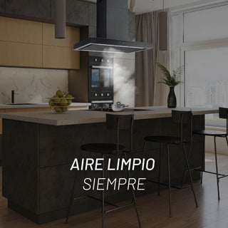 CAMPANA EXTRACTORA DE ISLA 90CM CAMEXIS90ADIN NUUR
