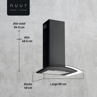 CAMEXPA60AVN NUUR CAMPANA A PARED