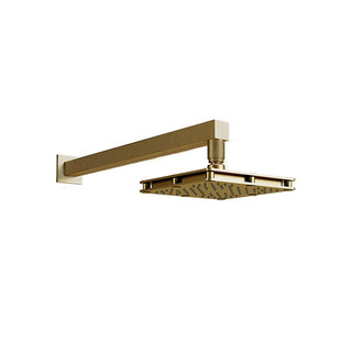 H3006-TR036-DN REGADERA CUADRADA CON BRAZO Y CHAPETÓN DE CHORRO FIJO CON TECNOLOGÍA AIREAVEX, SISTEMA ANTICALCÁREO PLATO ANCHO DE 6" DUNA HELVEX