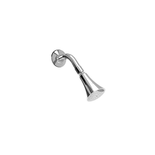 H102-TR011 REGADERA CON BRAZO Y CHAPETÓN DE CHORRO FIJO, CROMO HELVEX