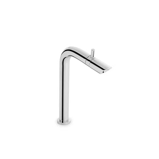 E-923 MONOMANDO ALTO PARA LAVABO BAMBOO CROMO. INCLUYE CONTRA DE PUSH HELVEX