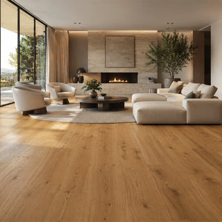 NATURALE ROBLE EUROPEO PISO DE MADERA DE INGENIERÍA 10*19*1.2 75% PZAS. LARGAS