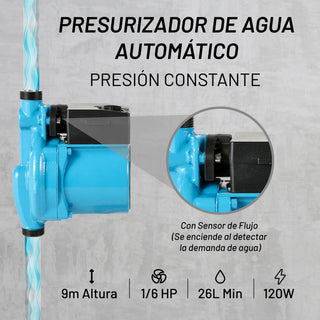 PRESU26L NUUR PRESURIZADOR DE AGUA 1/6HP